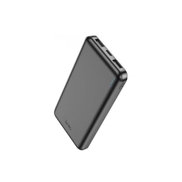 Extern batteri - HOCO - J100 - 10000mAh - Snabbladdning - USB x2 - Svart