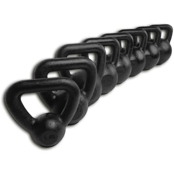 TUNTURI Kettlebell 8 kg svart