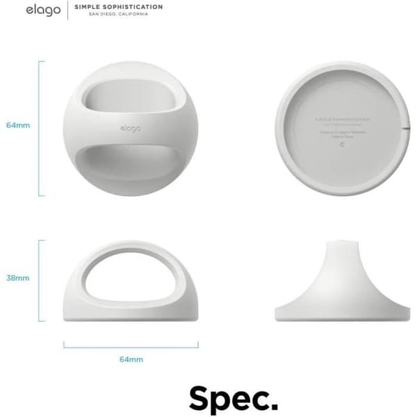 Elago Grip Hållare för MagSafe White
