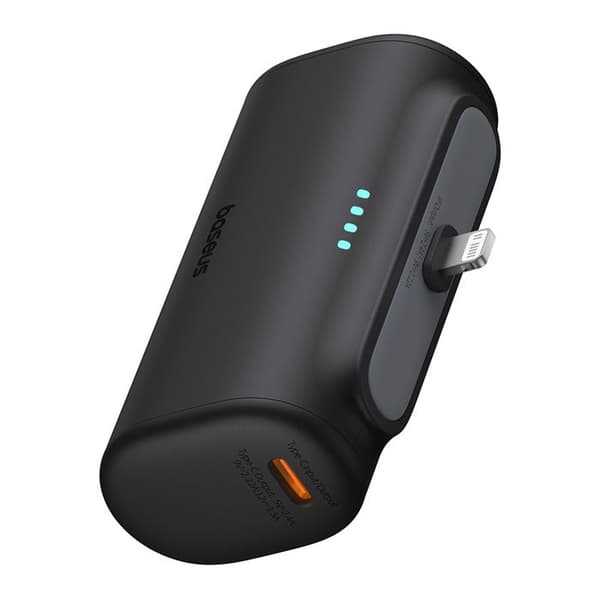 Strömbank - BASEUS - P10068307413-00 - 5000 mAh - 20 W - Svart