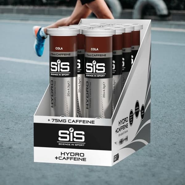 SIS GO Hydro Cola + koffeintabletter (20 x 4g)