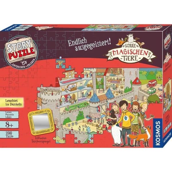 Pussel - KOSMOS - Die Schule der magischen Tiere - Interiör - Barn