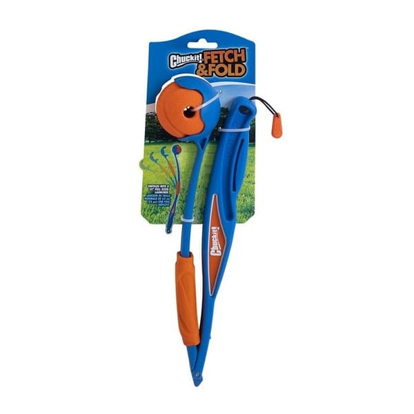 Bollkastare - CHUCKIT - Hämta & Fäll - Fällbar - 63 cm - Boll Ø6 cm