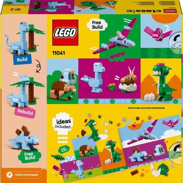 LEGO Classic 11041 Creative Dinosaurs - Byggleksak inklusive T-rex