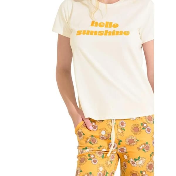 Pyjamasbyxor t-shirt dam Lisca Sommar