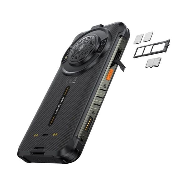 Ulefone RugKing 256Go/8Go Dubbel SIM Svart