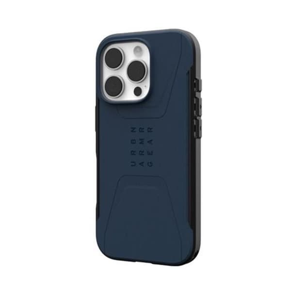 Coque - UAG - Civilian - Antiskid - Hexagonalmönster - iPhone 16 Pro