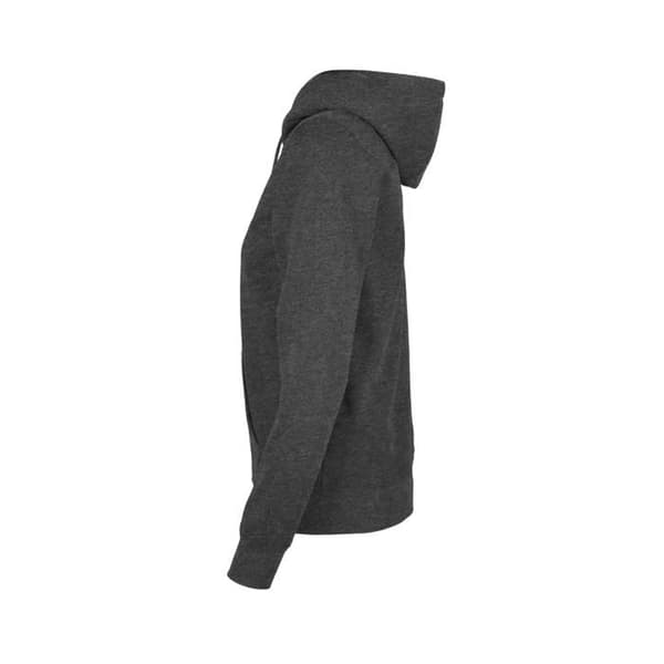 Dams zip hoodie Build Your Brand Basic - kolgrå