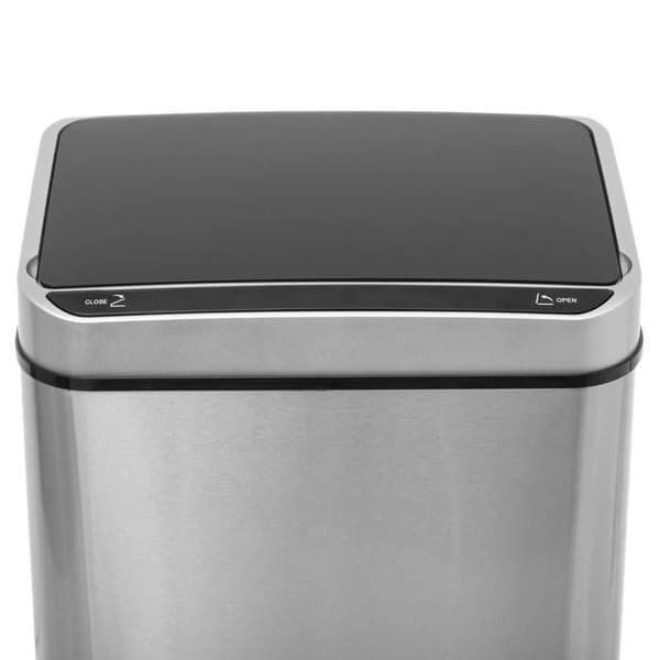 Automatisk soptunna 40L "Sensor" i rostfritt stål - 5five