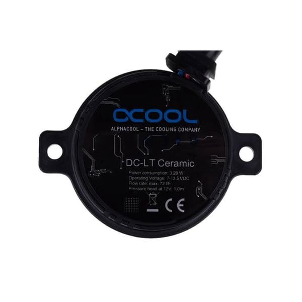 Alphacool DC-LT 2600 Ultralåg keramisk Kylsystempump svart