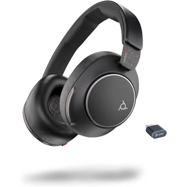 Micro-headset Poly Voyager Surround 80 UC Bluetooth - Bullerdämpande, Optimal Komfort