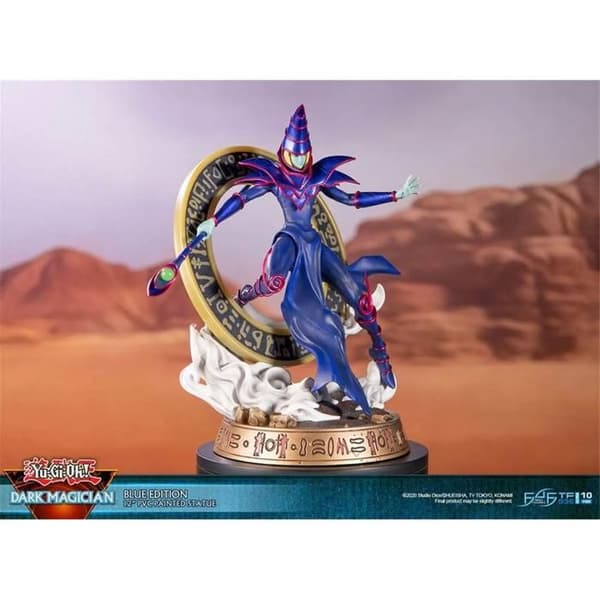 Figurinsamlare - WTT - Mörk Magiker Blå Version Standard - 29 cm - Detaljerad PVC - Arbetsbas