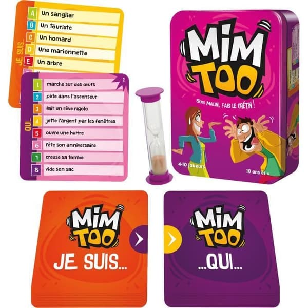 Mimtoo - Asmodee - Kort- och fantasispel - Blandat - Från 6 år - Barn