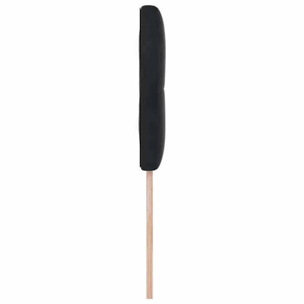 vidaXL Sänggavel Svart 80 cm Sammet 42007120