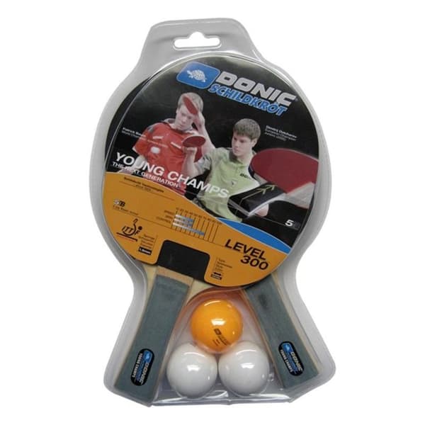 Set med bordtennisracketar för nybörjare.