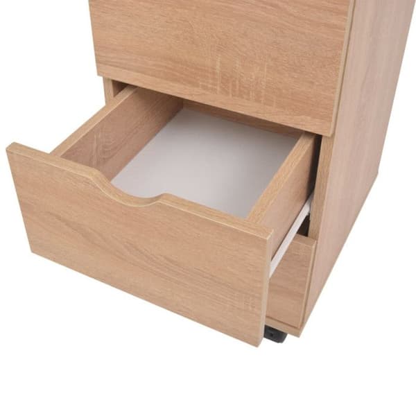 vidaXL Lådskåp 33x45x60 cm Ek 245725