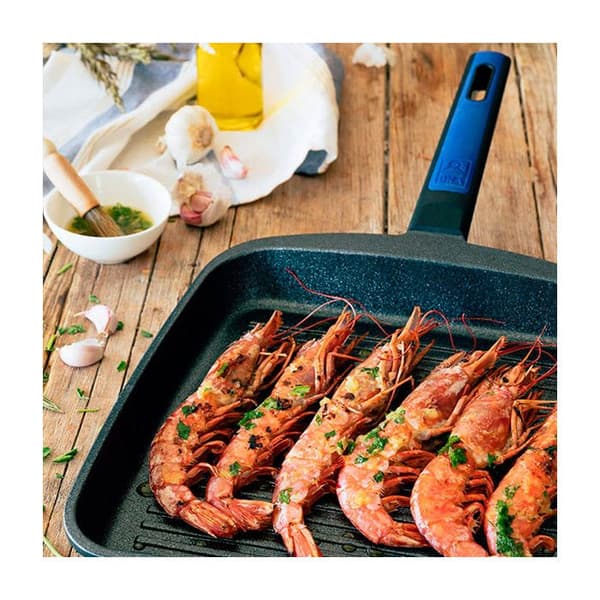 Grill - BRA - A461428 - Aluminium - Bakelit - 19,5 cm - Non-stick