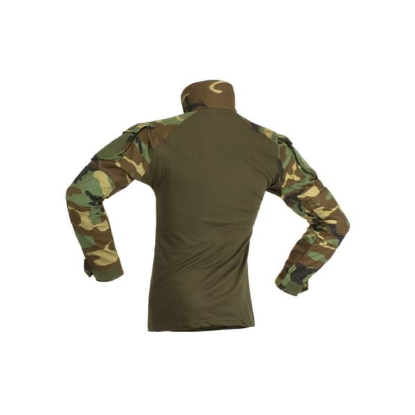 Invader Gear långärmad stridsblus - woodland