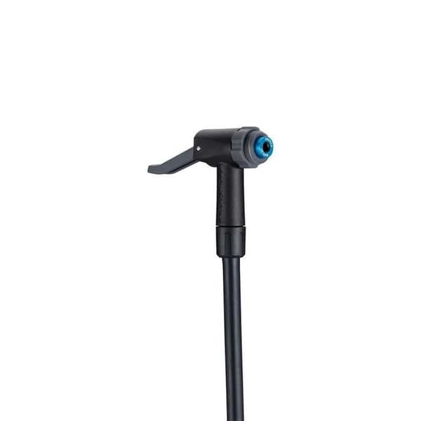 Fotpump - BBB - AirSmart - Precisionsmanometer - FlipHead-huvud - Slang 120 cm