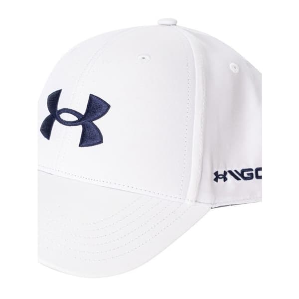 Golfkeps - UNDER ARMOR - GOLF96 HATT - Vit - Lätt tyg - Justerbar passform