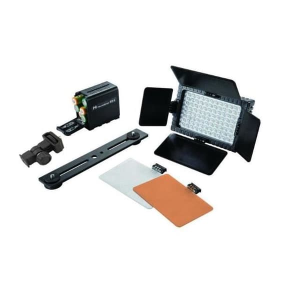 Falcon Eyes Kit LED-panel DV-96V-K1 med dimmer på Penlite