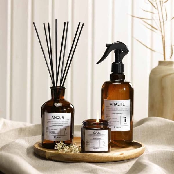 Bougie Verrine Parfumée "Apothicaire" 90g Sérénitet