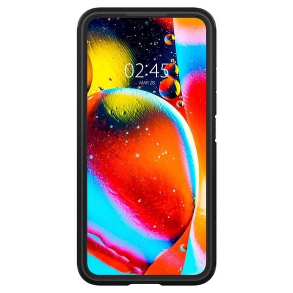 Fodral - SPIGEN - Tuff rustning - Samsung Galaxy S22 - Grå - Dubbelt skydd - Halvstyvt