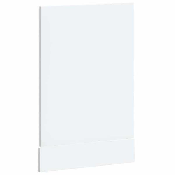 vidaXL Diskmaskinpanel Lucca vit ingenjörsträ 853887