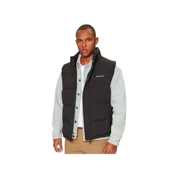 Doudoune utan ärm Guess Man Reg G Svart Polyester