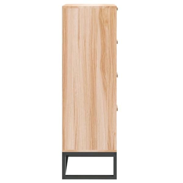 vidaXL Buffé hög 40x30x95 cm ingenjörsträ 352126