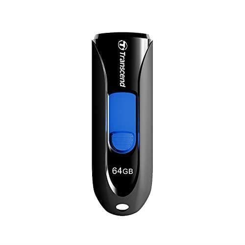 Transcend JetFlash 790 64 GB - USB-minne 3.1 Gen 1, lätt att öppna