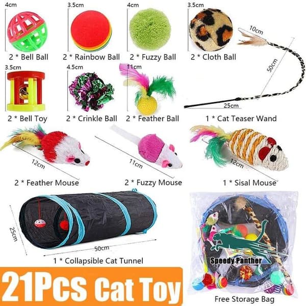Leksaksset - Speedy panther - CY182