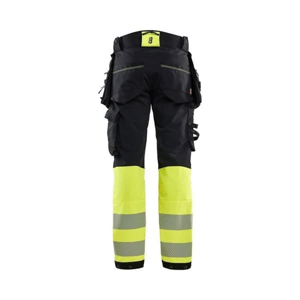 Blaklader 4D stretch arbetsbyxor med hög synlighet