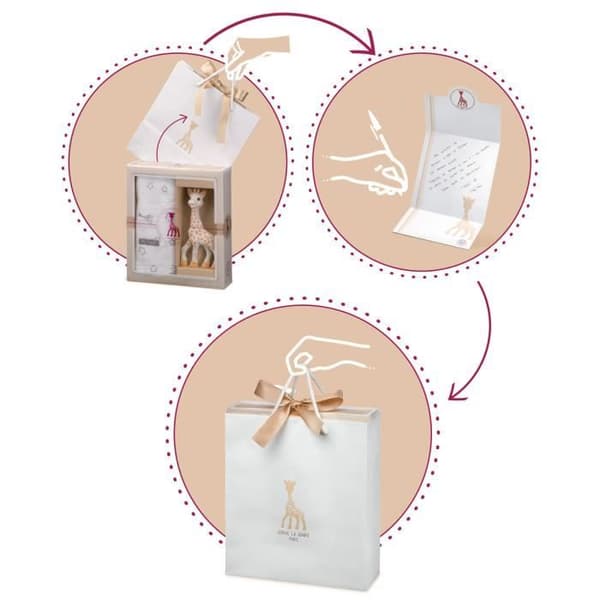 SOPHIE LA GIRAFE Classic Creation Birth Box 2 Sofistikerad
