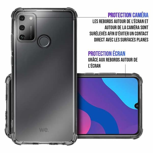 WE TPU-skyddsskal XIAOMI REDMI 9A Transparent