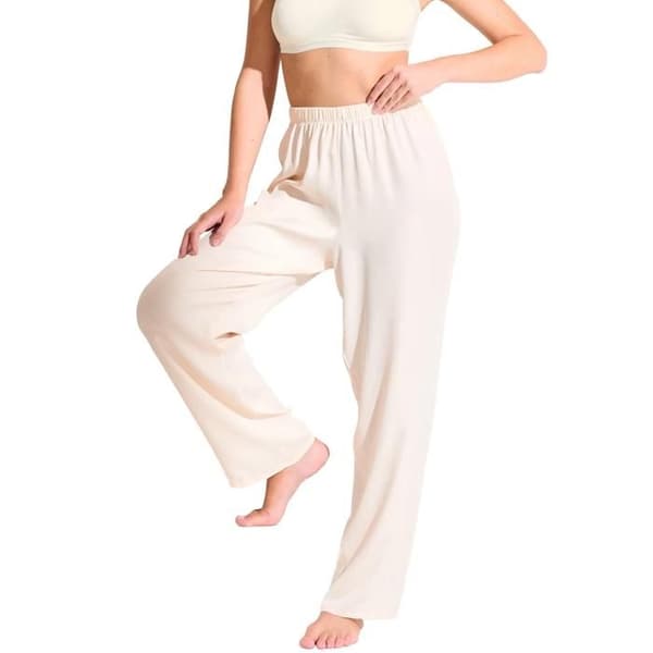 Dam pyjamasbyxor Lisca Paris - elfenben