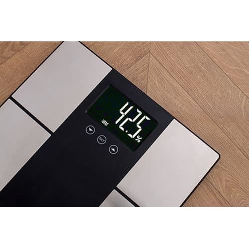 Badrumsbalans - Adler - AD 8165 - 225kg - LCD-skärm - Kroppsanalyserare