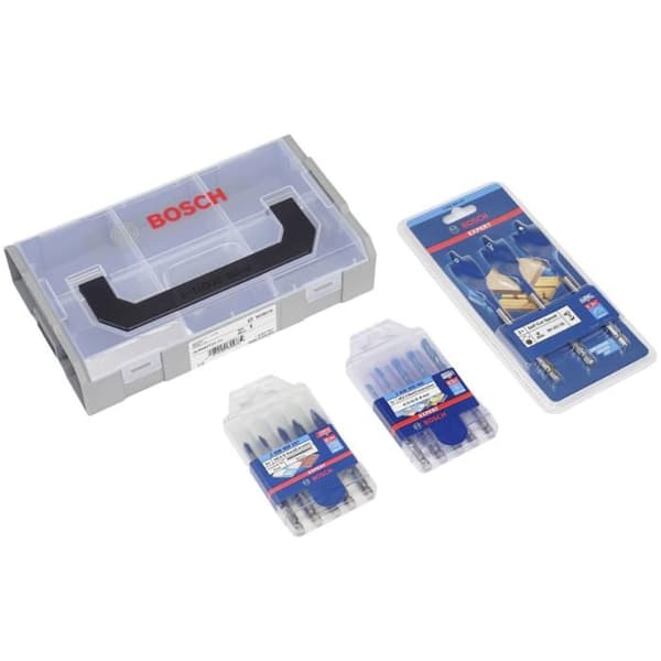 Borrset - Bosch - 13 delar - HårdKeramik - Multikonstruktion - SelfcutSpeed
