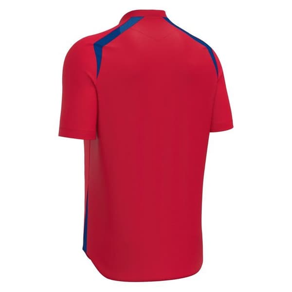 Maillot Macron Wyrm - röd/konungablå
