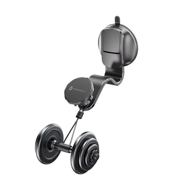 Stöd för bil - Forcell - 20 cm - Magnetisk - Universell - Rotation 360°