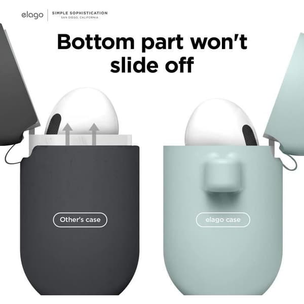 Elago silikonfodral för AirPods 3 Mint