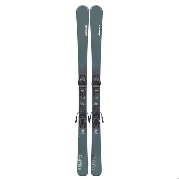 Pack Skidor Nordica Belle 75 + Bindningar Tp2 Comp10 Fdt Grön Dam