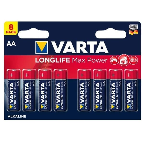 LONGLIFE Max Power Micro (AAA) Alkaliskt batteri - 8st