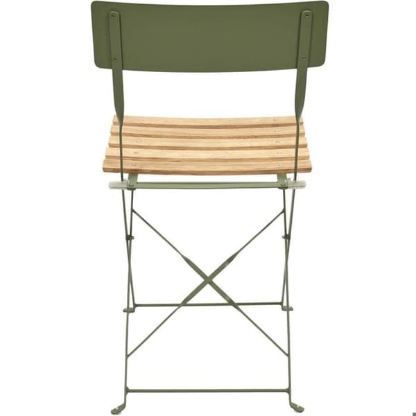 Fällbar trädgårdsstol Bella Vita khaki gröna