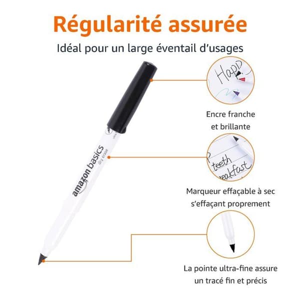 Marqueur - filtspetsmarker Basics - BY100200-12BLACK