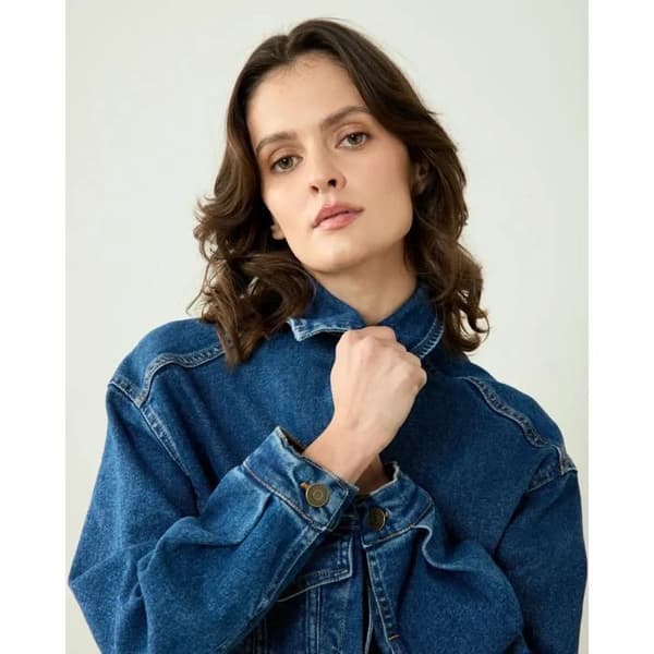 Jeansjacka dam Clotsy Brand