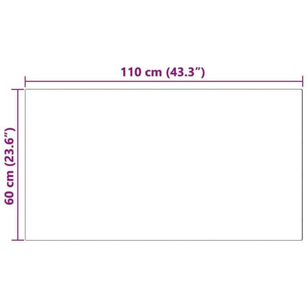 Korridormatta - VIDAXL - Tafalla - Grå - 60 x 110 cm - Polyester