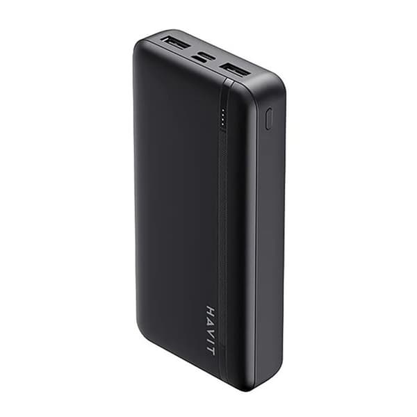 Externt batteri - HAVIT - PB91 - 20000mAh - USB-C / Micro-USB / 2x USB-A - Litium-polymer