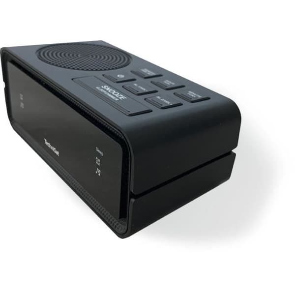 Radio Väckarklocka - TechniSat - Digiclock 2 - LED-display - FM-funktion - Batteridriven