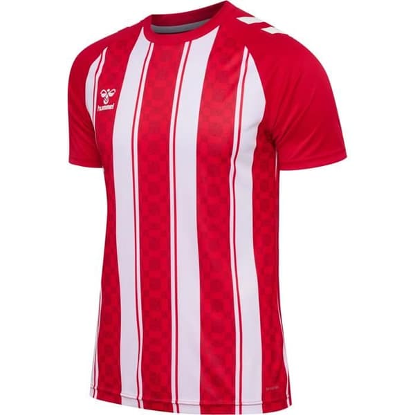 Barntröja Hummel Match - äkta röd/vit